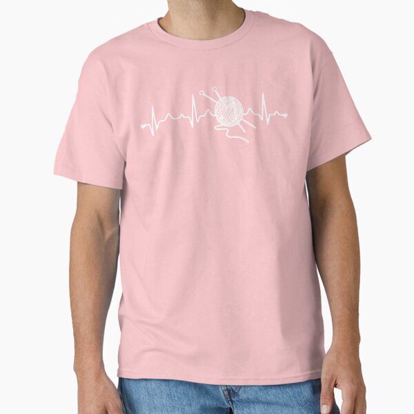 Knitting Heartbeat - Adult & Kids T-Shirts, Sweatshirts & Hoodies apparel design preview 1