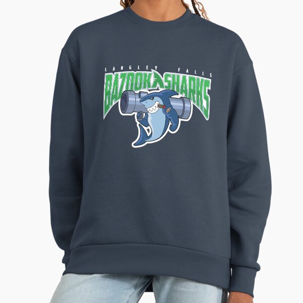 Langley Falls Bazooka Sharks - Adult & Kids T-Shirts, Sweatshirts & Hoodies apparel design preview 1