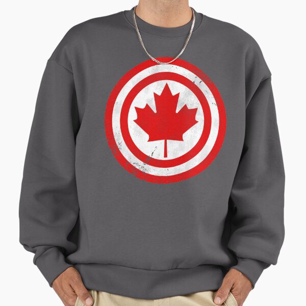 Captain Canada (Distressed) - Adult & Kids T-Shirts, Sweatshirts & Hoodies apparel design preview 1