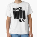 BLACK FLAG LOGO - Adult & Kids T-Shirts, Sweatshirts & Hoodies apparel design preview 1