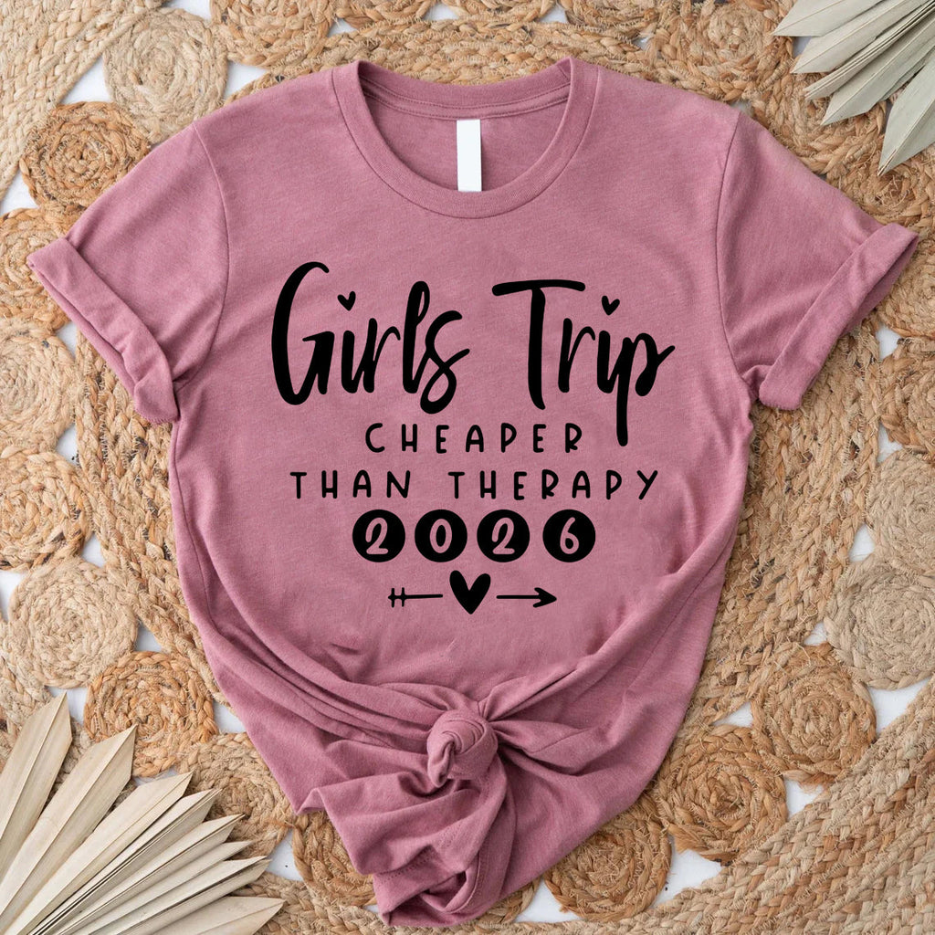 Girl's Trip 2026 Letter Print Women Slogan - Adult & Kids T-Shirts, Sweatshirts & Hoodies apparel design preview 3