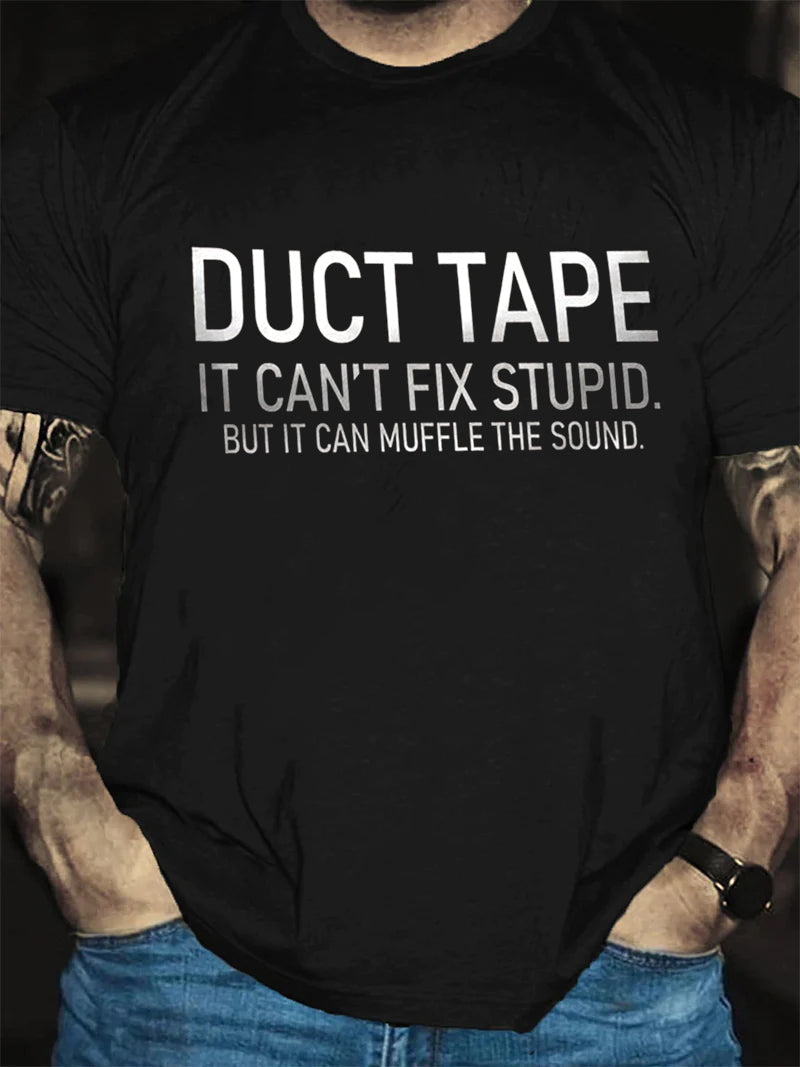 DUCT TAPE Print Men Slogan - Adult & Kids T-Shirts, Sweatshirts & Hoodies apparel design preview 4