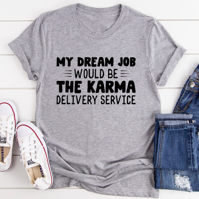 My Dream Job Will Be Print Women Slogan - Adult & Kids T-Shirts, Sweatshirts & Hoodies apparel design preview 2