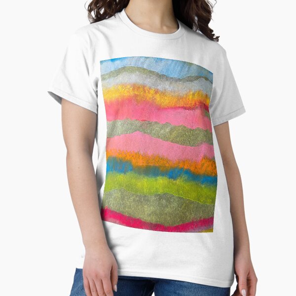 Colors line 2 soft pastel painting - Adult & Kids T-Shirts, Sweatshirts & Hoodies apparel design preview 1
