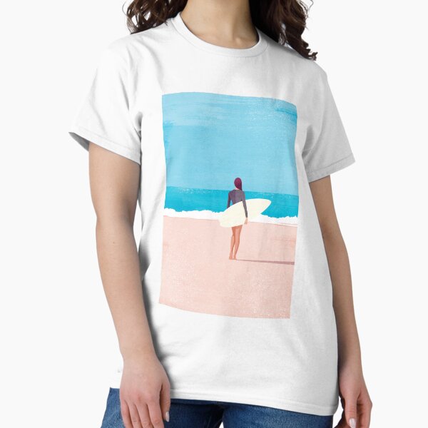 Surfer girl - Adult & Kids T-Shirts, Sweatshirts & Hoodies apparel design preview 1