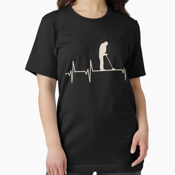 Metal Detecting Heartbeat Pulse Gift For Detectors - Adult & Kids T-Shirts, Sweatshirts & Hoodies apparel design preview 1