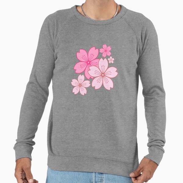 Pink Sakura Blossoms Lightweight - Adult & Kids T-Shirts, Sweatshirts & Hoodies apparel design preview 1