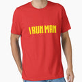 Funny Superhero Runners Ironman - Adult & Kids T-Shirts, Sweatshirts & Hoodies apparel design preview 1