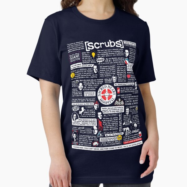 Wise Words of Scrubs - Adult & Kids T-Shirts, Sweatshirts & Hoodies apparel design preview 1