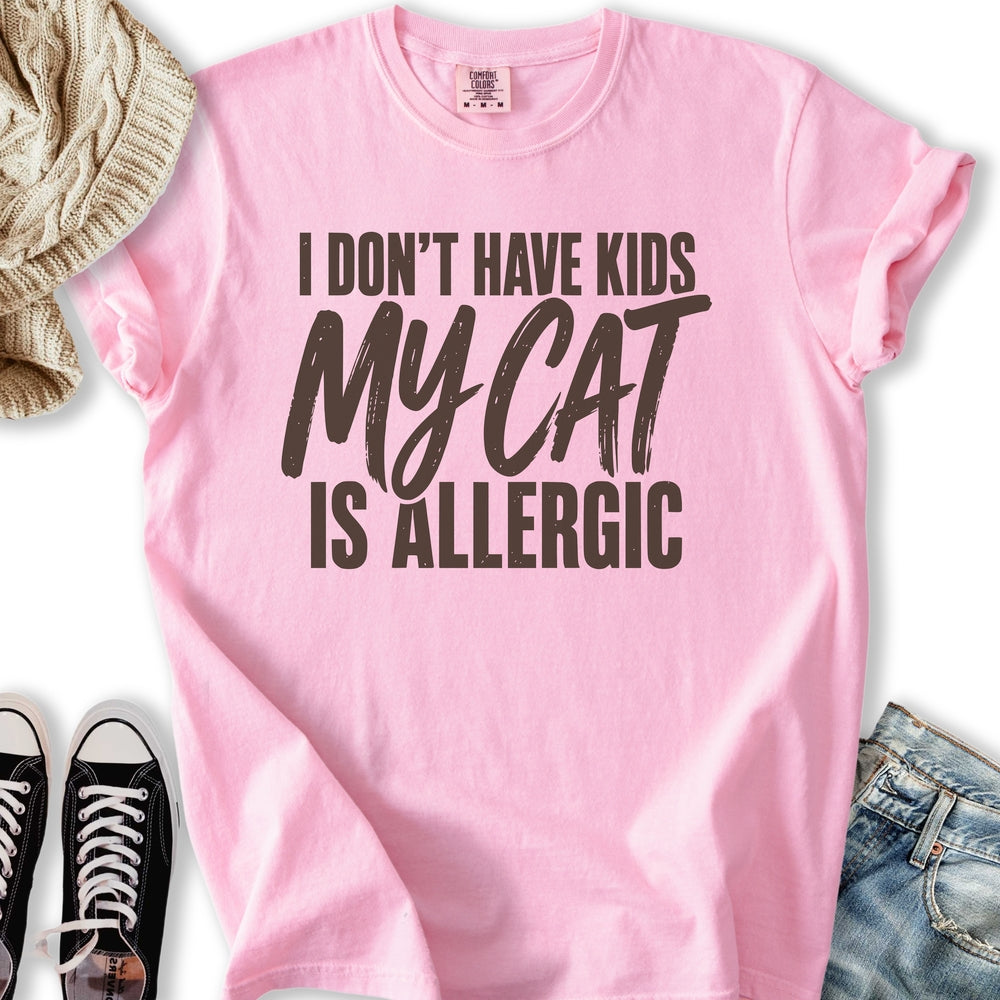 My Cat Is Allergic - Adult & Kids T-Shirts, Sweatshirts & Hoodies apparel design preview 2