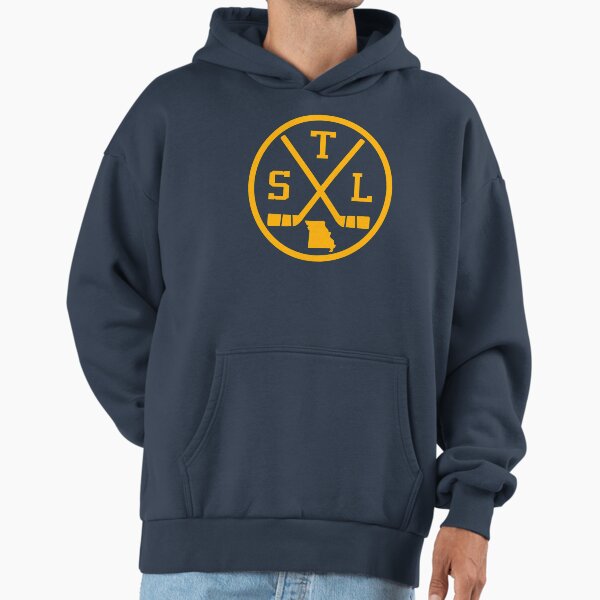 Retro St. Louis Hockey Emblem Vintage STL - Adult & Kids T-Shirts, Sweatshirts & Hoodies apparel design preview 1