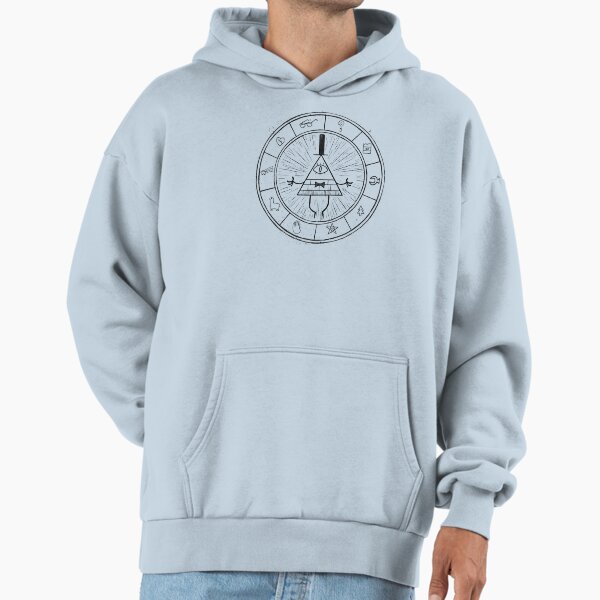 Gravity Falls Bill Cipher Black on White - Adult & Kids T-Shirts, Sweatshirts & Hoodies apparel design preview 1