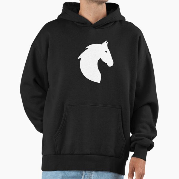 White Horse Head Shield Horseback Riding - Adult & Kids T-Shirts, Sweatshirts & Hoodies apparel design preview 1