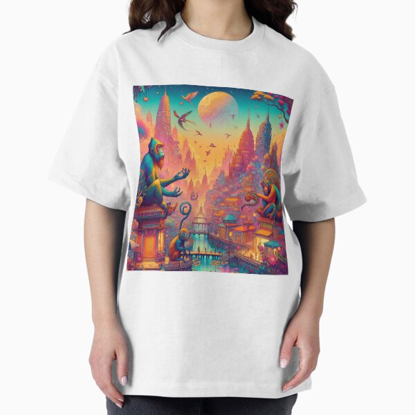 The City of Monkeys - Adult & Kids T-Shirts, Sweatshirts & Hoodies apparel design preview 1