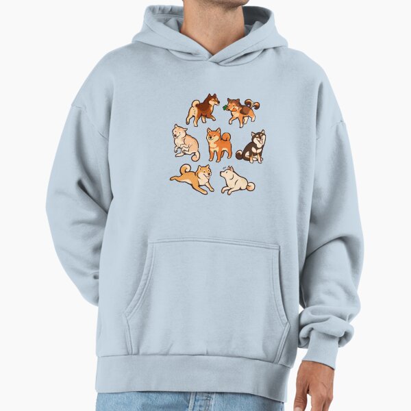 Shibes in blue - Adult & Kids T-Shirts, Sweatshirts & Hoodies apparel design preview 1