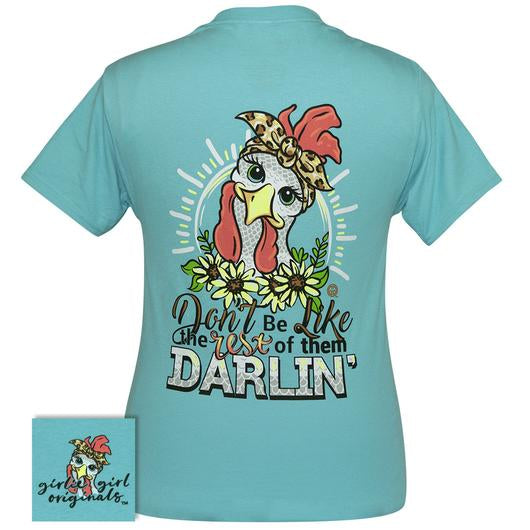 Girlie Girl Originals Preppy Darlin Chicken Hen - Adult & Kids T-Shirts, Sweatshirts & Hoodies apparel design preview 1