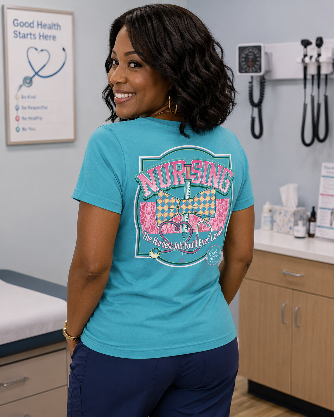 SALE Sassy Frass Nurse Nursing Hardest Job You'll - Adult & Kids T-Shirts, Sweatshirts & Hoodies apparel design preview 1