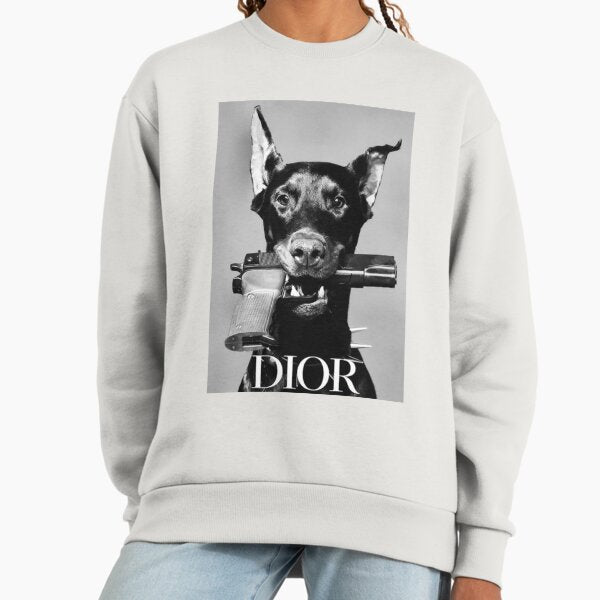 Doberman Gun - Adult & Kids T-Shirts, Sweatshirts & Hoodies apparel design preview 1