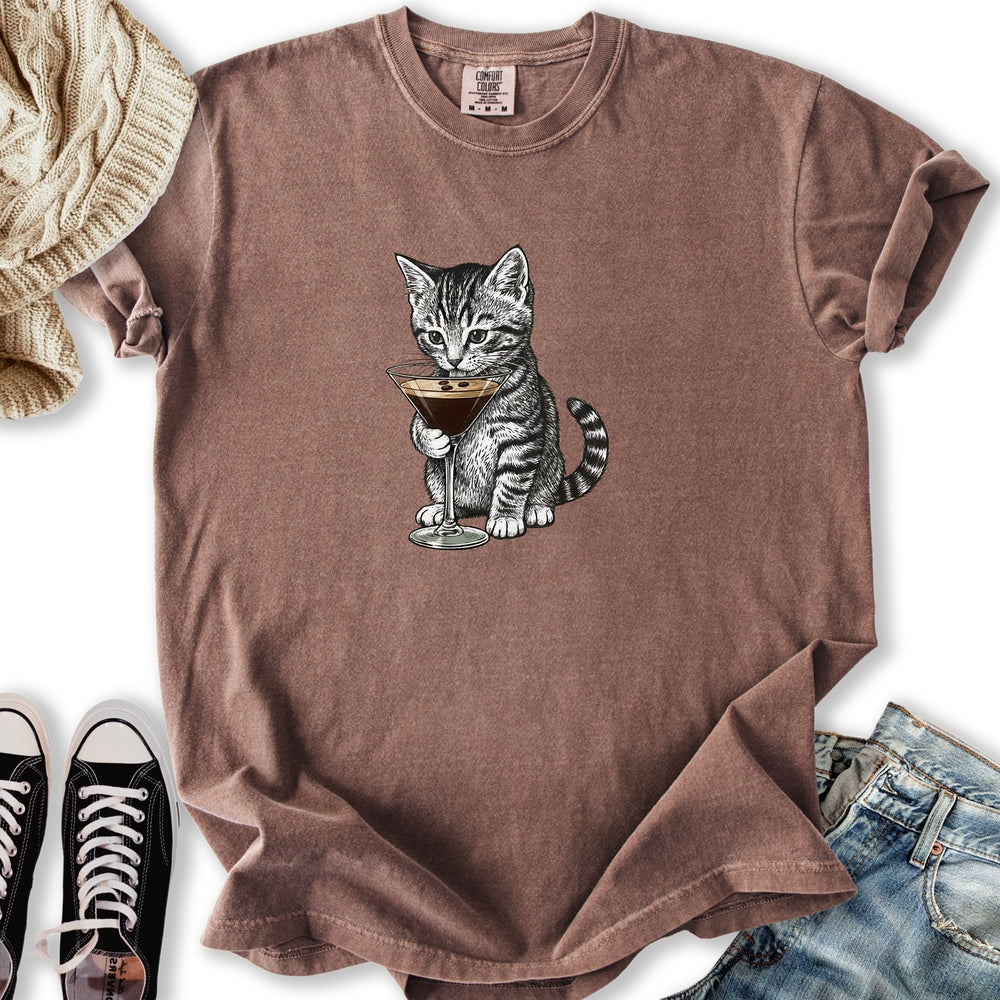 Kitten Espresso Martini - Adult & Kids T-Shirts, Sweatshirts & Hoodies apparel design preview 1