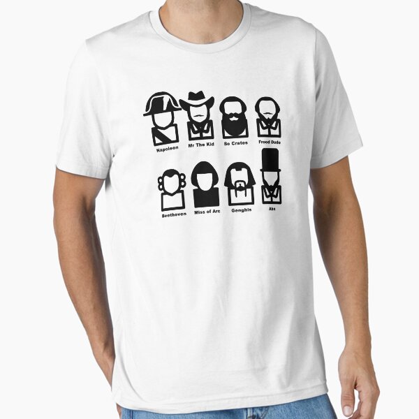Bill Ted The Historical Dudes - Adult & Kids T-Shirts, Sweatshirts & Hoodies apparel design preview 1