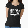 Minivan mafia Fitted Scoop - Adult & Kids T-Shirts, Sweatshirts & Hoodies apparel design preview 1