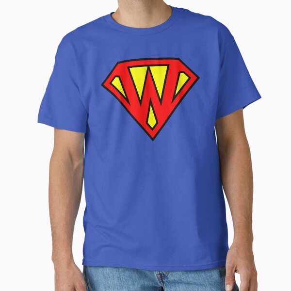 Letter W Super Vol.1 - Adult & Kids T-Shirts, Sweatshirts & Hoodies apparel design preview 1