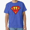 Letter W Super Vol.1 - Adult & Kids T-Shirts, Sweatshirts & Hoodies apparel design preview 1