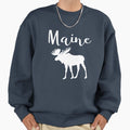 Maine Moose State - Adult & Kids T-Shirts, Sweatshirts & Hoodies apparel design preview 1