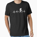 Cycling in a heartbeat - Adult & Kids T-Shirts, Sweatshirts & Hoodies apparel design preview 1