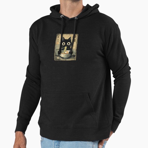 Kawaii Ramen Cat Retro Japanese Noodles Artwork - Adult & Kids T-Shirts, Sweatshirts & Hoodies apparel design preview 1