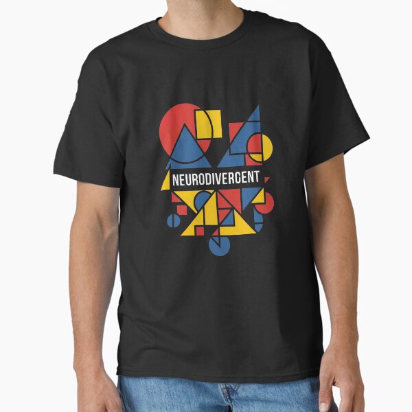 Neurodivergent Geometric Abstract Design - Adult & Kids T-Shirts, Sweatshirts & Hoodies apparel design preview 1