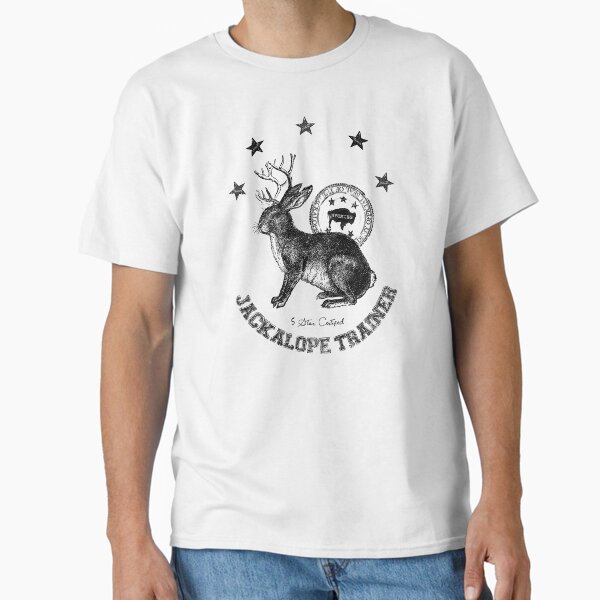 Jackalope trainer white background - Adult & Kids T-Shirts, Sweatshirts & Hoodies apparel design preview 1