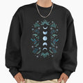 Moonlit Garden-Teal Snow - Adult & Kids T-Shirts, Sweatshirts & Hoodies apparel design preview 1