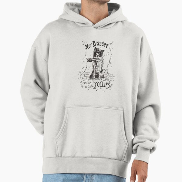 No Border except Collies - Adult & Kids T-Shirts, Sweatshirts & Hoodies apparel design preview 1
