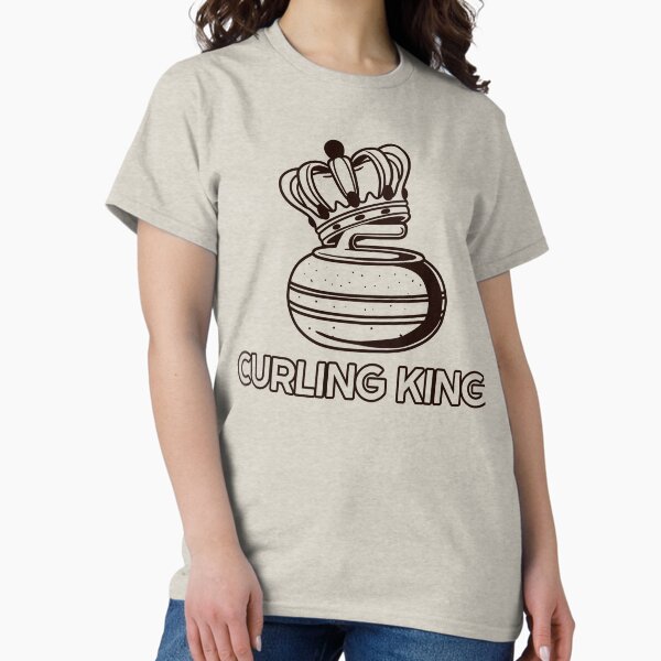 Curling King Lineal - Adult & Kids T-Shirts, Sweatshirts & Hoodies apparel design preview 1