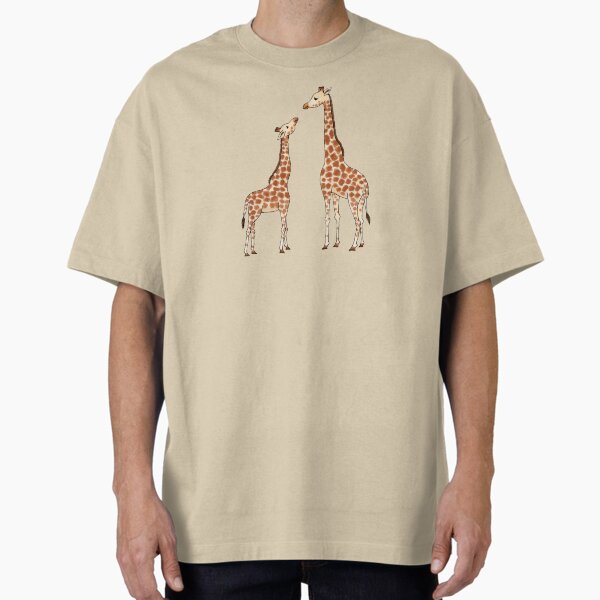 Giraffe mother and baby - Adult & Kids T-Shirts, Sweatshirts & Hoodies apparel design preview 1