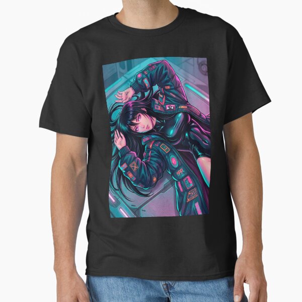 Cyber Pop Anime - Adult & Kids T-Shirts, Sweatshirts & Hoodies apparel design preview 1