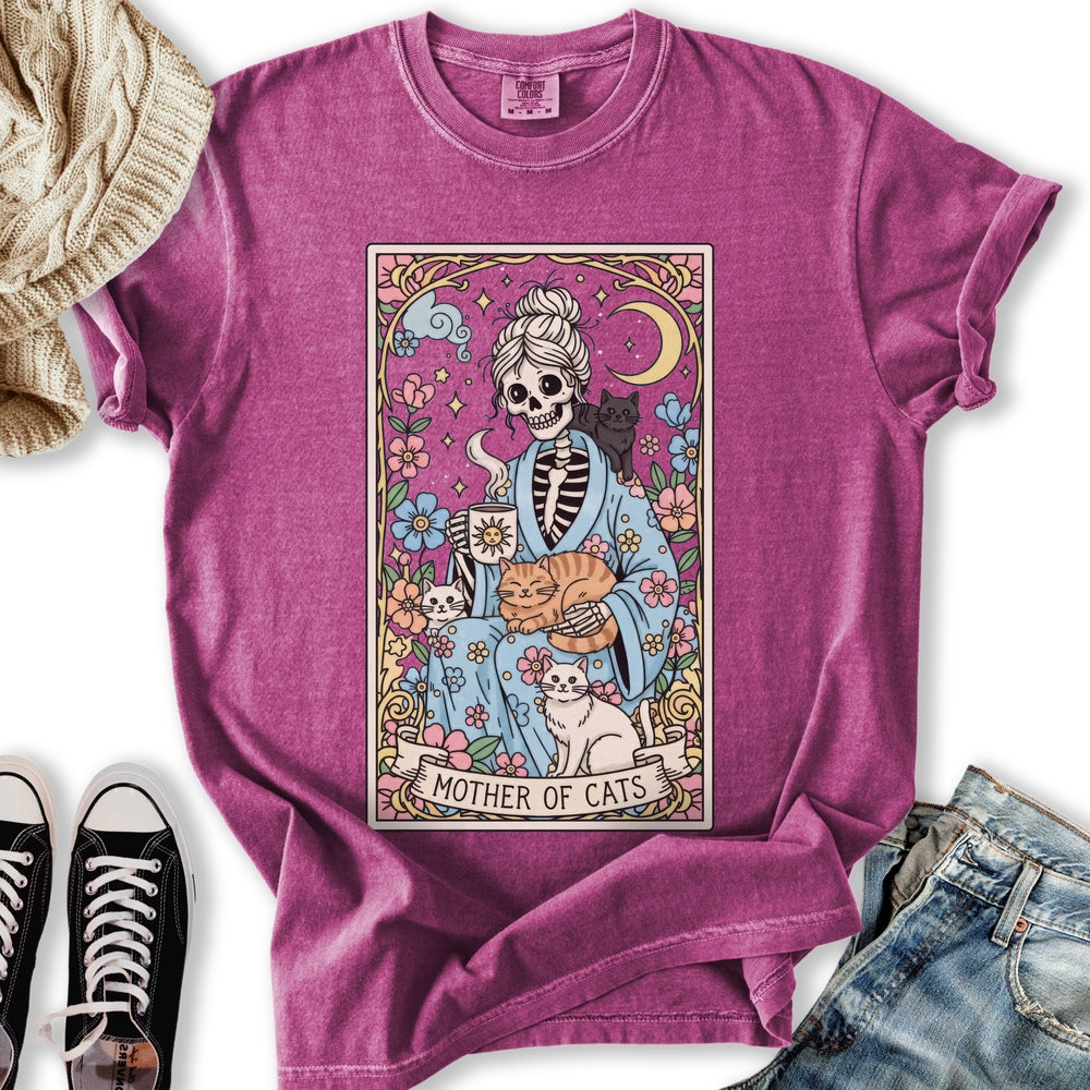Mother of Cats Tarot - Adult & Kids T-Shirts, Sweatshirts & Hoodies apparel design preview 1
