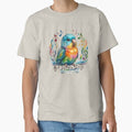 Song of the Rainbow Colorful Watercolor Bird Music - Adult & Kids T-Shirts, Sweatshirts & Hoodies apparel design preview 1