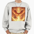 Legendary Phoenix Rising Above Burning Mountains - Adult & Kids T-Shirts, Sweatshirts & Hoodies apparel design preview 1