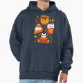 Pumpkin Party Kittens Fall Cats - Adult & Kids T-Shirts, Sweatshirts & Hoodies apparel design preview 1