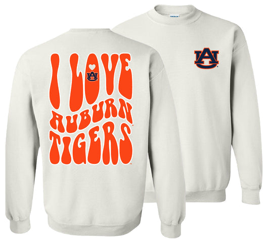 Auburn Love - Adult & Kids T-Shirts, Sweatshirts & Hoodies apparel design preview 1