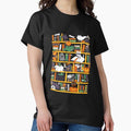 Halloween Library - Adult & Kids T-Shirts, Sweatshirts & Hoodies apparel design preview 1