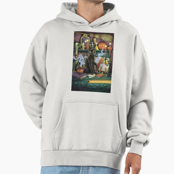 Everyday Witch's Familiars Oracle The Black Cat - Adult & Kids T-Shirts, Sweatshirts & Hoodies apparel design preview 1