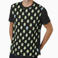 Shine! Kirlia Pattern Graphic - Adult & Kids T-Shirts, Sweatshirts & Hoodies apparel design preview 1