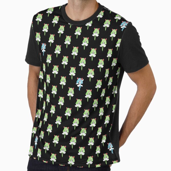 Shine! Kirlia Pattern Graphic - Adult & Kids T-Shirts, Sweatshirts & Hoodies apparel design preview 1