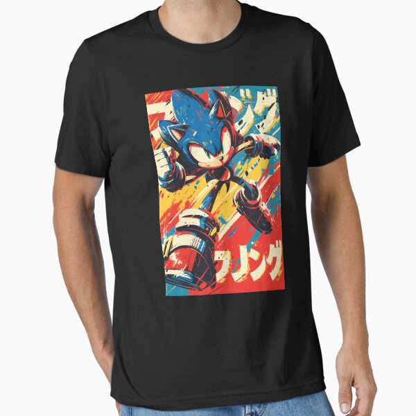 Sonic Fast Track - Adult & Kids T-Shirts, Sweatshirts & Hoodies apparel design preview 1