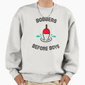 Bobbers Before Boys Female Fishing - Adult & Kids T-Shirts, Sweatshirts & Hoodies apparel design preview 1