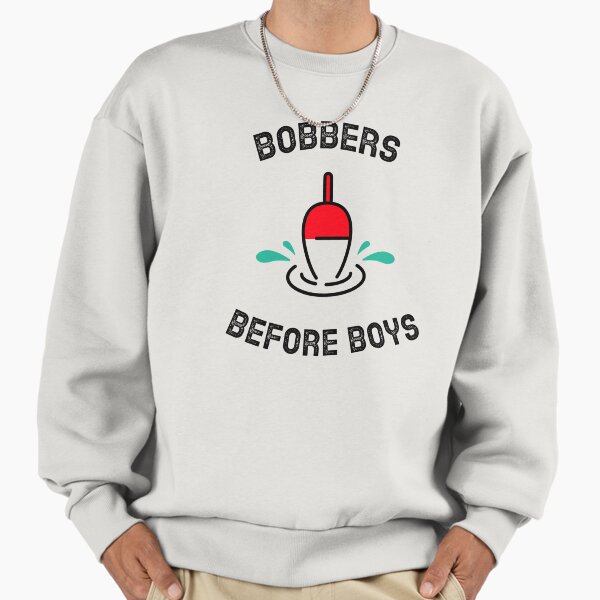 Bobbers Before Boys Female Fishing - Adult & Kids T-Shirts, Sweatshirts & Hoodies apparel design preview 1