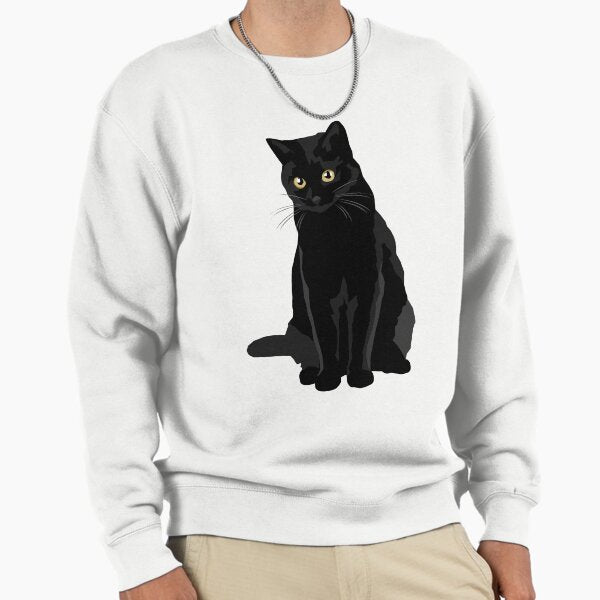 Black Cat - Adult & Kids T-Shirts, Sweatshirts & Hoodies apparel design preview 1